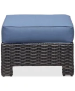 Viewport Outdoor Wicker 5-Pc. Seating Set (1 Sofa, 2 Chairs, 1 Coffee Table & Ottoman), with Sunbrella® Cushions - Image 13