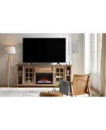 84" Dawnwood 2PC TV Console Set (84" Console and Fireplace) - Image 3
