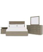 Cascade 5-Pc. Bedroom Set (King Bed, Dresser, Mirror & 2 Nightstand) - Image 8