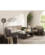 Ember 5 Seater Outdoor set - Sofa / 2pc Swivel Chair - Image 3