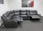 Hutchenson 119.5" 5-Pc, Zero Gravity Leather Sectional with Power Recliners and Console - Image 3