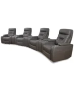 Jabarr 7-Pc. Beyond Leather Theater Seating with 3 Consoles - Image 11