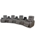 Jabarr 7-Pc. Beyond Leather Theater Seating with 3 Consoles - Image 10