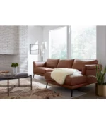 Keery 5 Seater Rich Leather Set ( Sofa, Chair & Ottoman) - Image 5