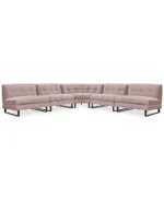Kathya 157" 5-Pc. Fabric Modular Sectional