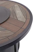 Lexington Outdoor 5pc Fire Pit Set ( 4 Swivel Rocker Chair & Fire Pit ) - Image 8