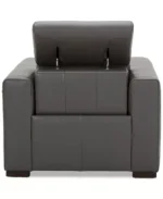 Nevio 39" Leather Power Recliner with Rachet Headrest - Image 8