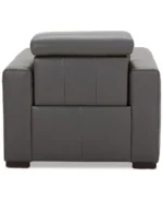 Nevio 39" Leather Power Recliner with Rachet Headrest - Image 9