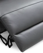 Nevio 5-pc Leather Sectional, 2 Power Recliners - Image 7