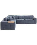 Nycolle 6-Pc. Modular Fabric L-Shape Sectional - Image 8