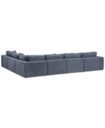 Nycolle 6-Pc. Modular Fabric L-Shape Sectional - Image 9
