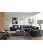 Nycolle 6-Pc. Modular Fabric L-Shape Sectional - Image 5