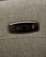 Olper 6-Pc. Fabric Zero Wall Sectional Sofa with Two Power Motion Pieces & Console - Image 7