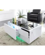Smart Storage Coffee Table with Refrigerated Drawer - Image 9