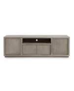 Tivie 84" Wood Entertainment Console - Color:Mineral
