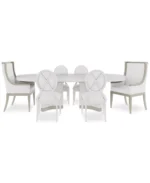 Warlington 8 Pc. Dining Set (Table, 4 Side Chairs, 2 Host Chairs & Sideboard) - Image 3
