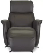 Lennix Leather TV Recliner with Massage - Color:Dark Chocolate - Image 10