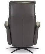 Lennix Leather TV Recliner with Massage - Color:Dark Chocolate - Image 5