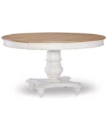 Mandeville 5 Pc. Dining Set (Round Table & 4 X-Back Chairs) - Image 5