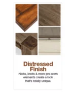 Mandeville 5 Pc. Dining Set (Round Table & 4 X-Back Chairs) - Image 7