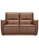 Polner 6 Seater Set (Sofa, Loveseat, Chair) Leather Power Motion Recliner, USB Charging, Head/Footrest. - Image 9