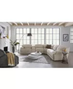 Sebaston 6-Pc. Fabric Sectional with 2 Power Motion Recliners and 1 USB Console - Image 5