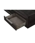 Tivie 54" Wood Coffee Table - Color:Basalt Gray - Image 4