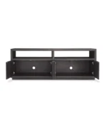 Tivie 74" Wood Entertainment Console - Color:Basalt Gray - Image 4