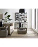 Tivie 54" Wood Coffee Table - Color:Mineral - Image 7