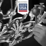 Schonbek Sterling 7 Light 25in x 26in Chandelier in Silver with Clear Heritage Hand-Cut Crystal - Image 6