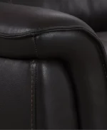 Lenardo 5-Pc. Leather Sectional with 2 Power Motion Recliners, USB Charging and more - Color:Espresso - Image 10