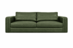 Touville Leather Sofa (3in1), Exclusively at Furniturefie - Color:Hunter/Navy Green
